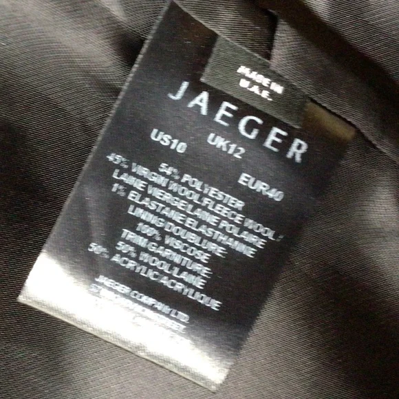 Jaeger LONDON Navy Jacket, 10 - Picture 7 of 7